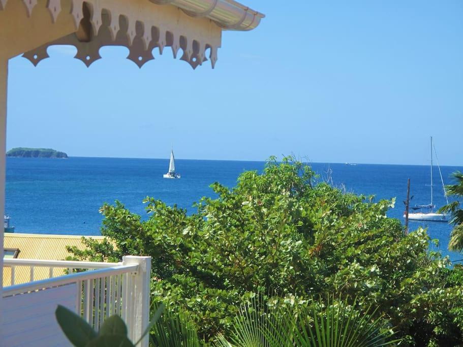 Studio De Charme Au Coeur Du Village, Belle Vue Baie Des Saintes, Proche Debarcadere Et Commodites Terre-De-Haut Exteriör bild
